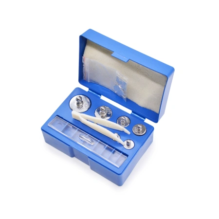 Комплект гирь 200 гр. (10 мг - 100 г) с пинцетом